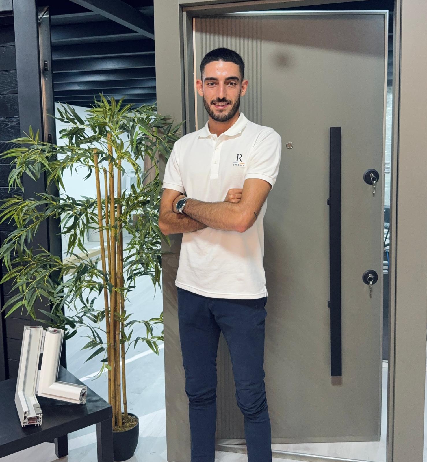 Ryan Polidano, founder of R Group Finishing, at the Malta showroom